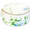 D. Porthault pour AERIN Large Round Jewlery Case, Fleurs du Vent - Jewelry Boxes - 1 - thumbnail