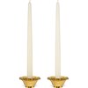 Olivia Taper Candleholders S/2, Gold - Candle Holders - 3