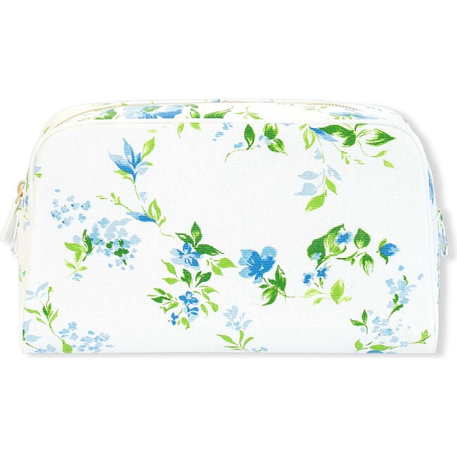 D. Porthault pour AERIN Large Beauty Bag, Fleurs du Vent - Makeup Bags - 2