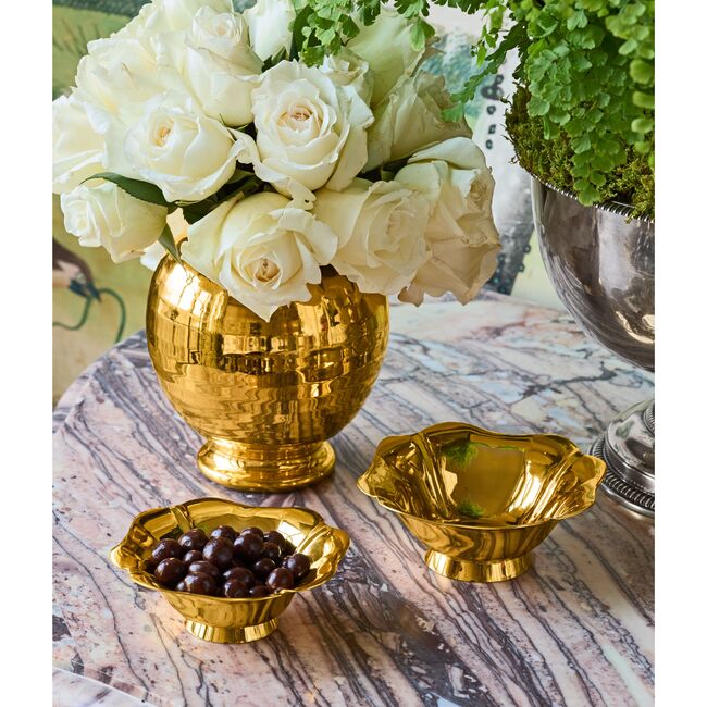 Olivia Nesting Bowls S/2, Gold - Tableware - 6
