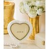 Cassiel Mosaic Heart Frame, White Quartz - Frames - 4