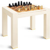 Shagreen Chess Side Table, Cream - Accent Tables - 1 - thumbnail
