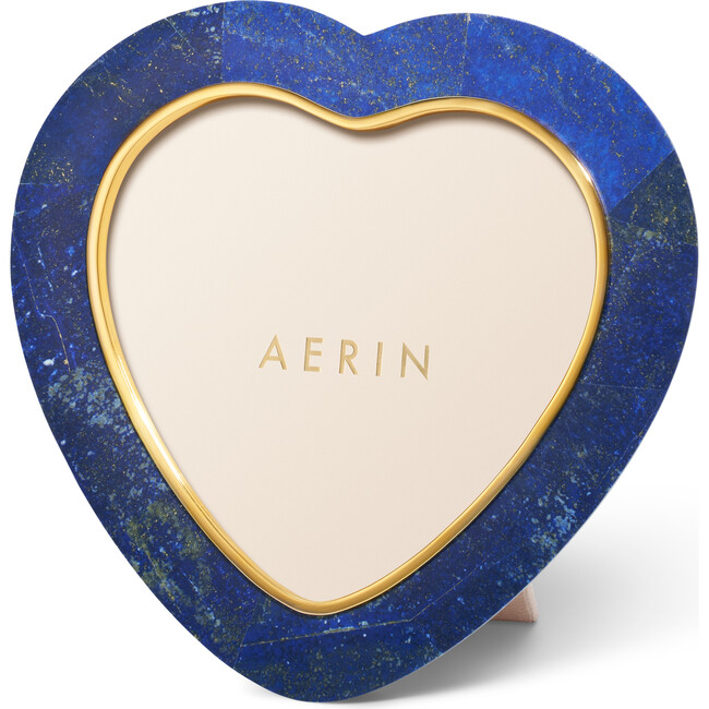 Cassiel Mosaic Heart Frame, Lapis
