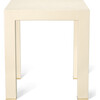 Shagreen Telephone Side Table, Cream - Accent Tables - 2