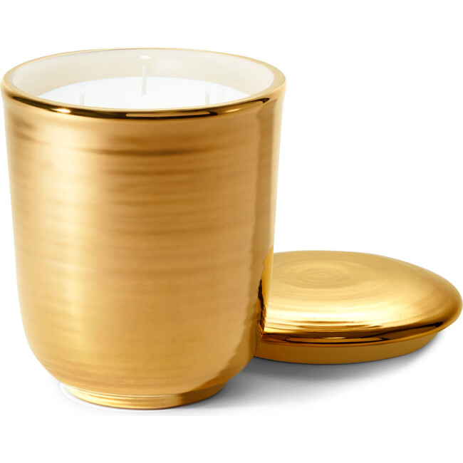 Savoy Monserrate Rose 25oz Candle, Gold