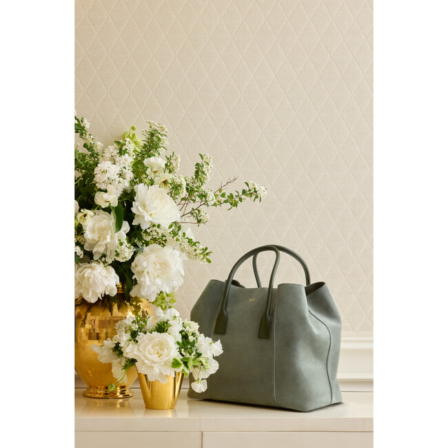 Gilded Clover Small Vase, Gold - Vases - 2