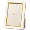 Varda Lacquer 4x6 Frame, Cream - Frames - 1 - thumbnail