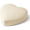 Shagreen Heart Jewelry Box, Cream - Jewelry Boxes - 1 - thumbnail