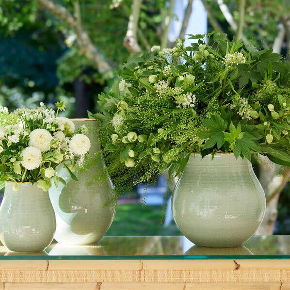 Romina Small Vase, Sage - Vases - 2