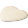 Shagreen Heart Hand Mirror, Cream - Mirrors - 3