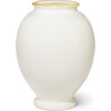 Siena Large Vase, Cream - Vases - 1 - thumbnail
