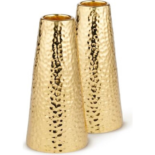 Tulln Small Candleholder S/2, Gold - Candle Holders - 3