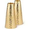 Tulln Small Candleholder S/2, Gold - Candle Holders - 3