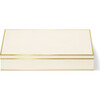 Luxe Shagreen Mahjong Set w/ Pieces, Cream - Board Games - 3