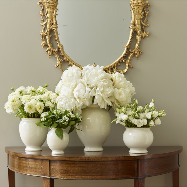 Siena Small Vase, Cream - Vases - 2
