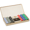 Enzo Travel Poker Set, Fawn - Board Games - 1 - thumbnail