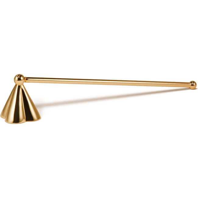 Petal Candle Snuffer, Gold