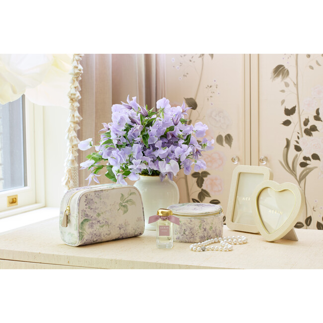 Shagreen Heart Frame, Cream - Accents - 3