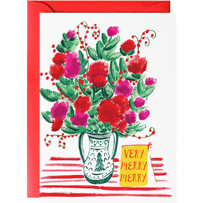 Winter Flowers Box of 6 Notecards - Paper Goods - 1