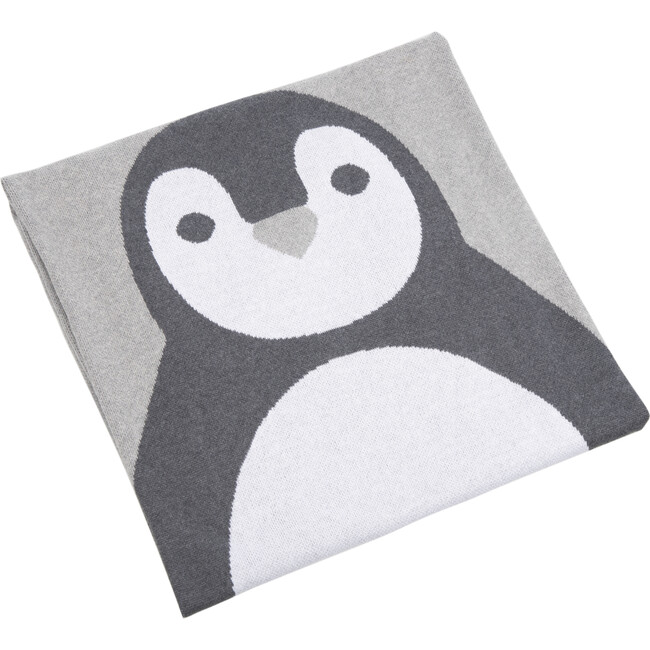 Olly Baby Throw Blanket, Grey