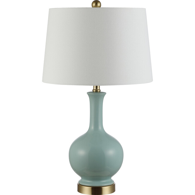 Bowie Ceramic Table Lamp, Blue