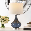 Brooks Glass Table Lamp, Blue - Lighting - 2