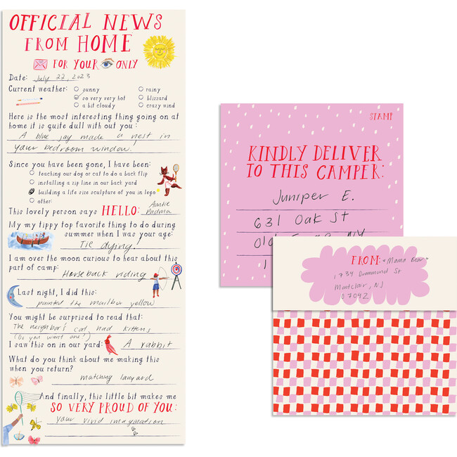 Letters from Home Set