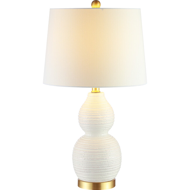 Darsa Table Lamp, Cream