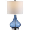 Brooks Glass Table Lamp, Blue - Lighting - 4