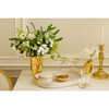 Gilded Clover Tall Vase, Gold - Vases - 3