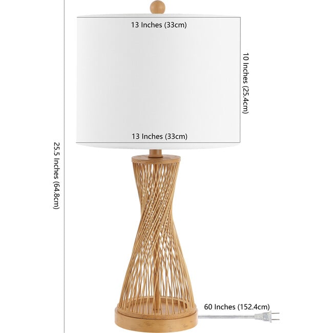 Magnus Table Lamp, Brown - Lighting - 3