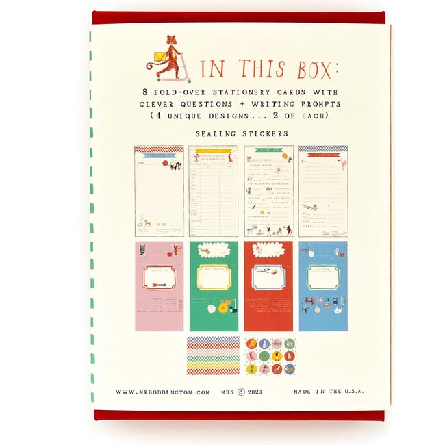 Animal Menagerie Stationery Kit