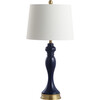 Cayson Table Lamp, Navy - Lighting - 1 - thumbnail