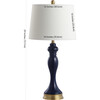 Cayson Table Lamp, Navy - Lighting - 3 - thumbnail