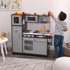 Uptown Kitchen with 30 Piece Play Food - Play Kitchens - 2