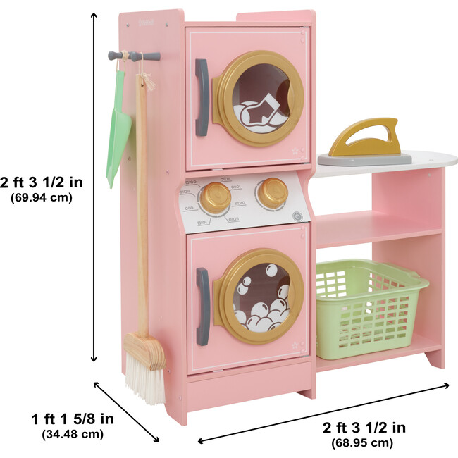 Laundry Playset - Pastel - Role Play Toys - 7