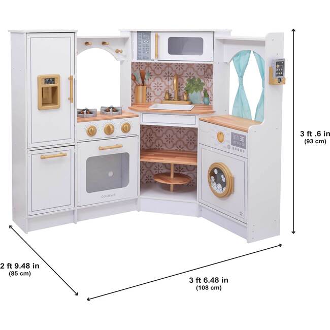 Ultimate Corner Kitchen - White - Play Kitchens - 7