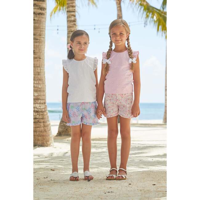 Wilder Tank, White Eyelet