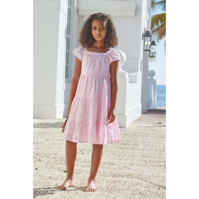 Wilder Dress, Pink Eyelet