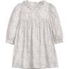 Pleated Caroline Dress, Lavender Gables Floral - Dresses - 1 - thumbnail