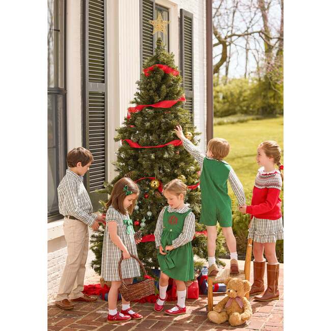 Marisa Dress, Mistletoe Tartan - Dresses - 6