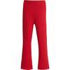 Kick Flare Leggings, Red - Leggings - 1 - thumbnail