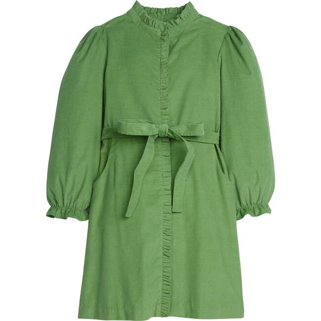 green emerald velvet dress Thierry Colson Phoebe Long Dress - Silk Road Stripes main image 0
