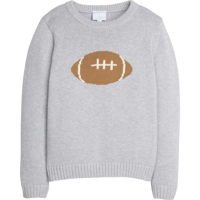 Intarsia Sweater, Football - Sweaters - 1