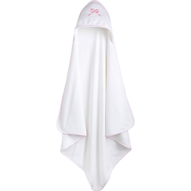 Hooded Towel, Pink Bow