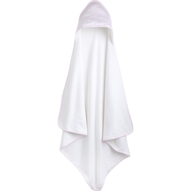 Hooded Towel, Pink Stripe
