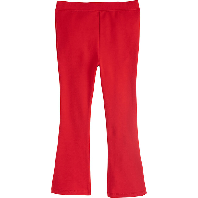 Kick Flare Leggings, Red
