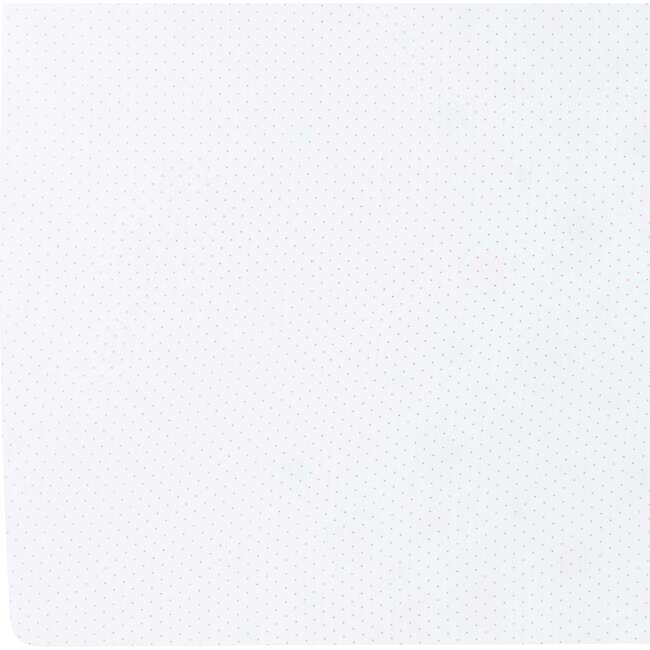 Pima Crib Sheet, Pink Micro Dot