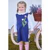 Applique Jumper, Tulips - Dresses - 3