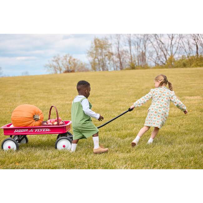 Evelyn Dress, Pumpkin Trellis - Dresses - 3